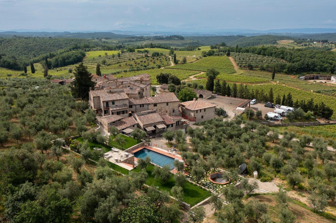 Borgo A Monti Di Sotto Villa Gaiole in Chianti Exterior photo