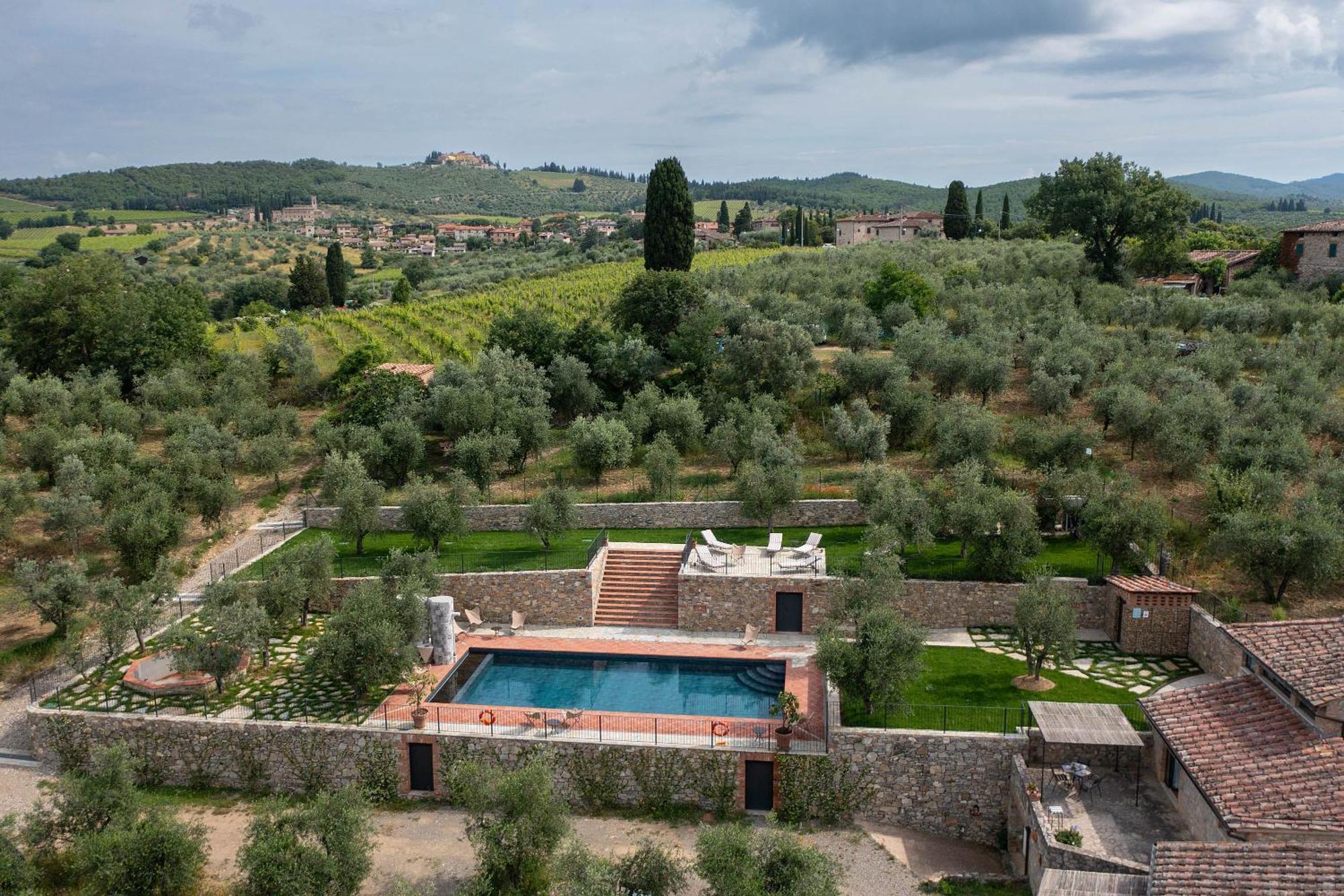 Borgo A Monti Di Sotto Villa Gaiole in Chianti Exterior photo
