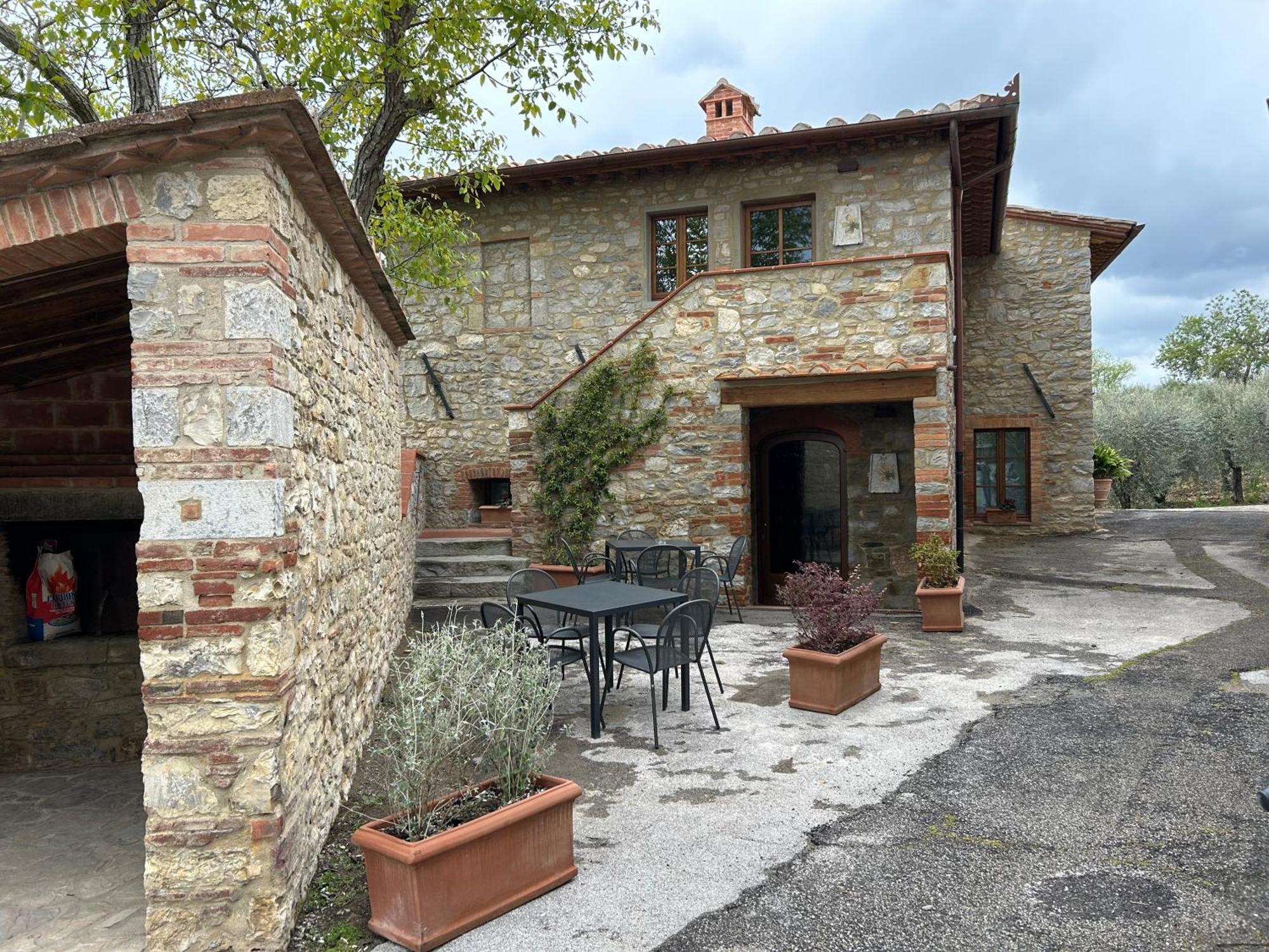 Borgo A Monti Di Sotto Villa Gaiole in Chianti Exterior photo